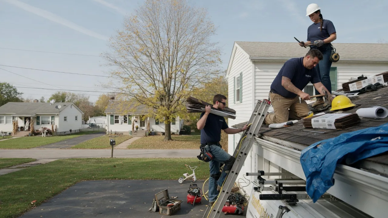 Local Roofing Contractors in Kinderhook, IL near me